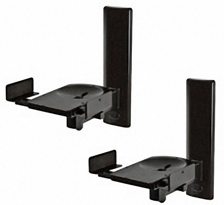 Support mural pour haut-parleur B-Tech BT77-WH inclinable, mobile blanc 1 paire(s)
