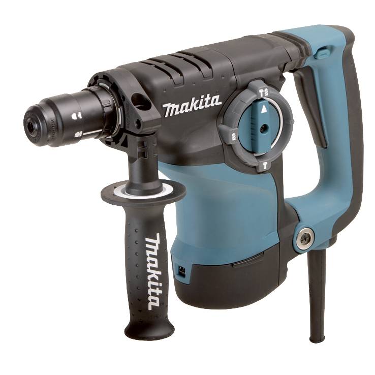 Makita HR2811FT SDS-Plus-Marteau combiné, Marteau perforateur 800 W + mallette, sans batterie, sans chargeur