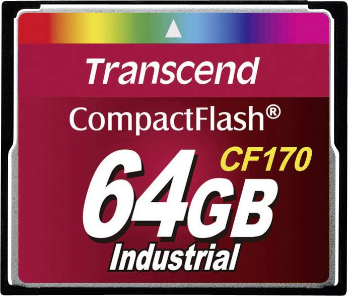 Carte Compact-Flash Transcend CF170 Industrial 64 GB