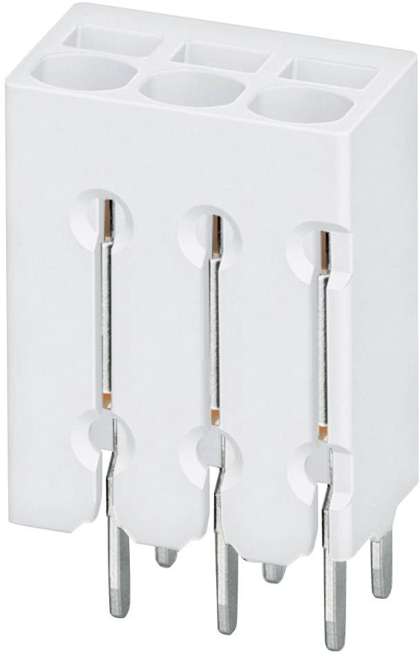 Bornier à ressort Phoenix Contact PTSM 0,5/ 4-2,5-V THR WH R44 1814582 0.50 mm² Nombre de pôles 4 blanc