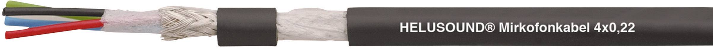 Helukabel 400041 Câble micro 4 x 0.22 mm² noir Marchandise vendue au mètre