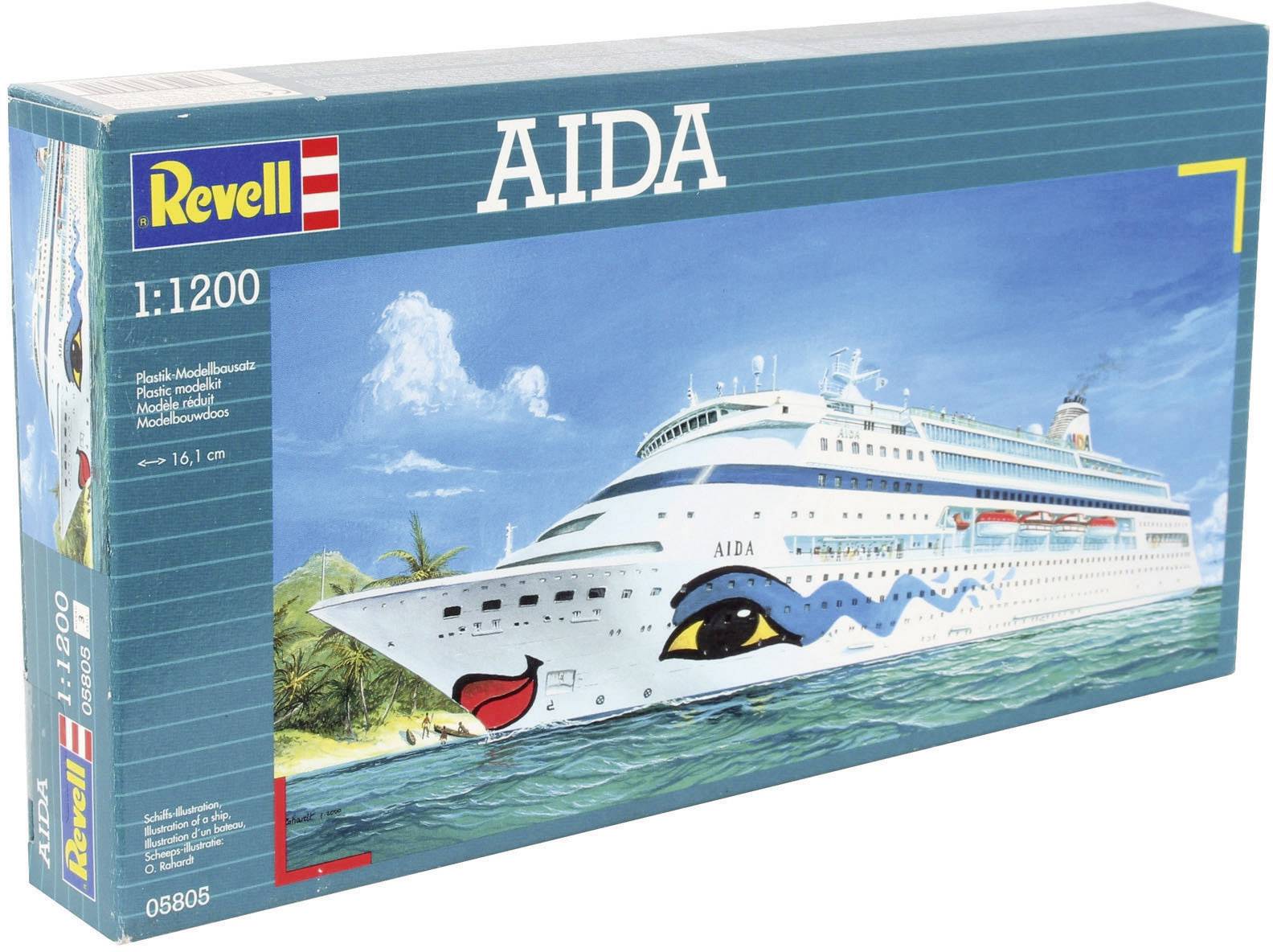 Maquette de bateau Revell 05805 Aida 1:1200