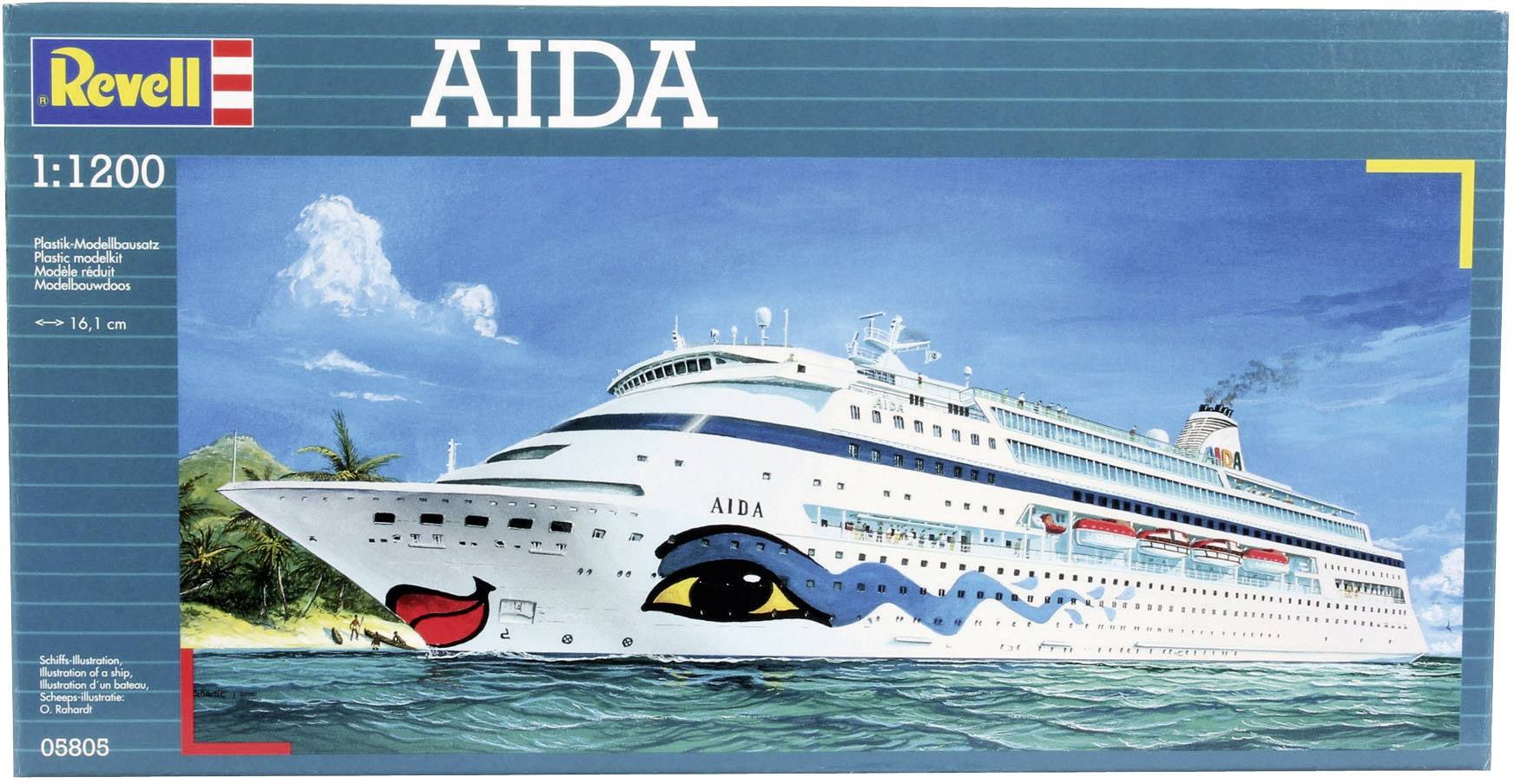 Maquette de bateau Revell 05805 Aida 1:1200