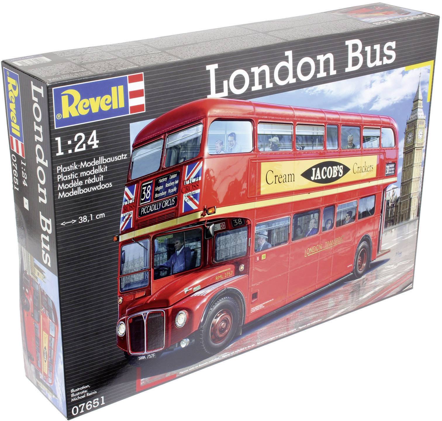 Maquette de bus Revell 07651 London Bus 1:24