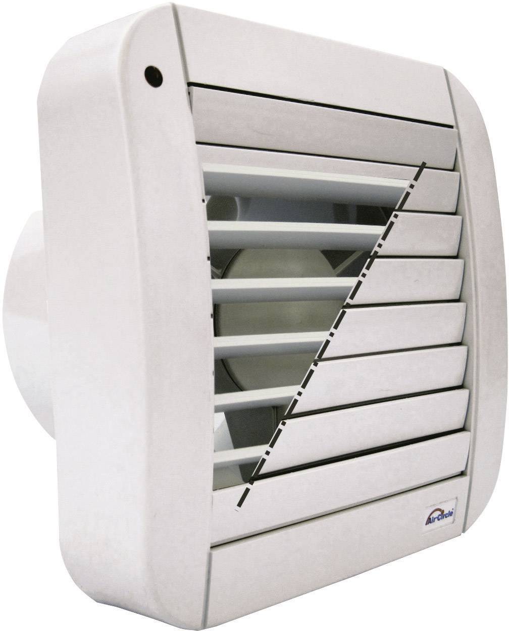 Wallair ECO 100 A Ventilateur mural et de plafond 230 V 90 m³/h 10 cm