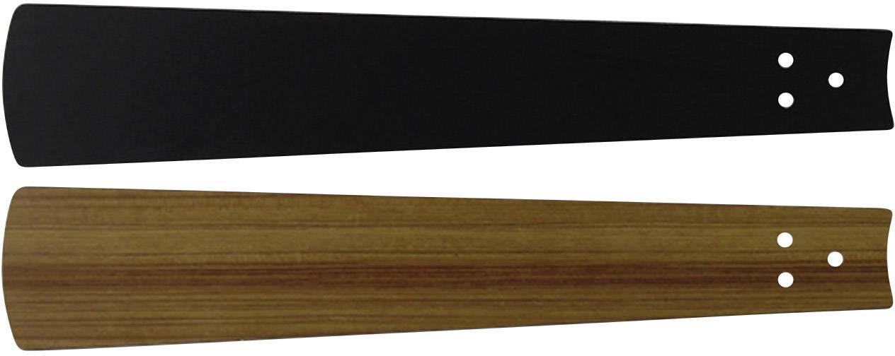 CasaFan Set de pales pour ventilateur de plafond Motif des ailes: noir, teck