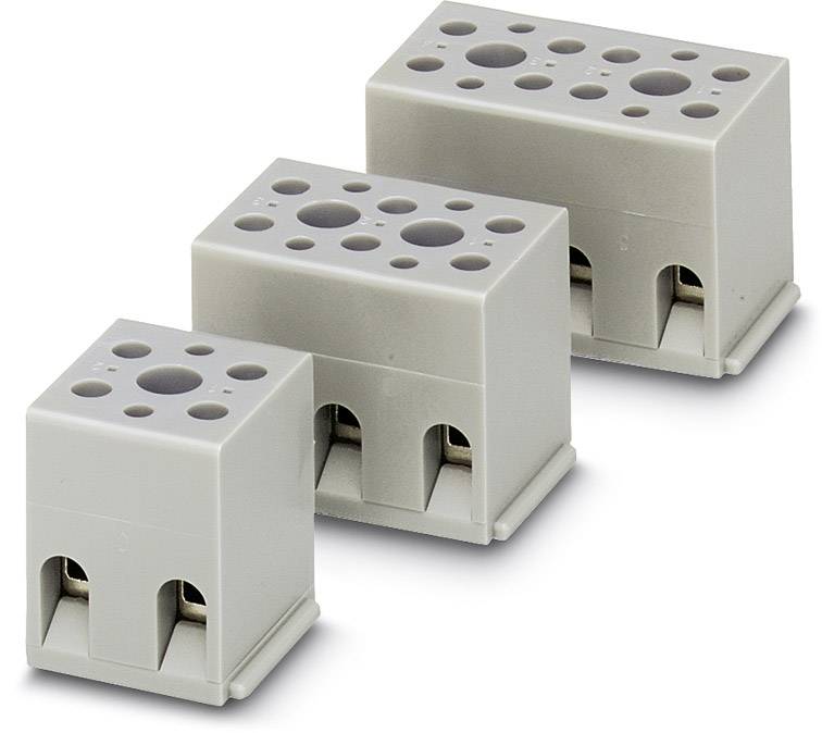 Boîtier de base Phoenix Contact G 5/12-EX 2703208 4.00 mm² Nombre de pôles 12 gris 50 pc(s)