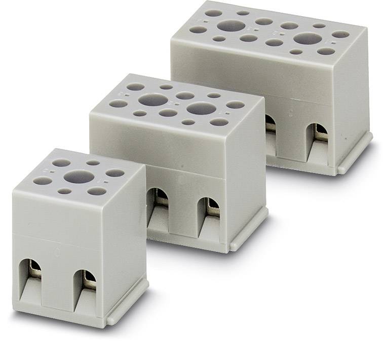 Boîtier de base Phoenix Contact G 5/12 2716127 4.00 mm² Nombre de pôles 12 gris 50 pc(s)
