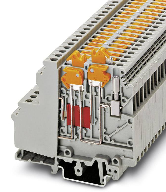 Bloc de jonction simple Contenu: 50 pc(s) Phoenix Contact UDMTK 5-TWIN-P/P BU 3101139