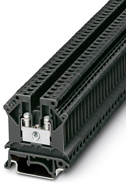 Bloc de jonction simple Contenu: 50 pc(s) Phoenix Contact UK 3 N BK 0719168
