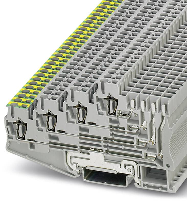 Bloc de jonction à plusieurs étages Contenu: 50 pc(s) Phoenix Contact ST 2,5-PE/3L/1P 3041969