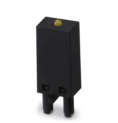 Phoenix Contact Module enfichable avec LED, avec diode de roue libre LDP-110DC Couleur d'éclairage (ampoule LED): jaune Adapté