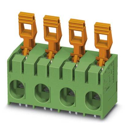 Bornier à ressort Phoenix Contact PLH 16/ 5-15 1770568 25.00 mm² Nombre de pôles (num) 5 vert 25 pc(s)