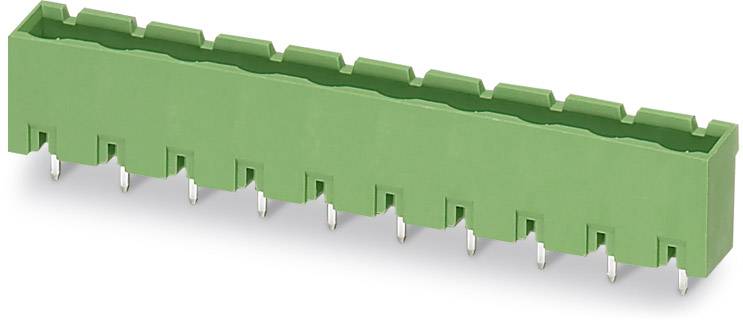Connecteur vert à broches métalliques multiples, adapté pour la connexion électrique de composants dans des dispositifs électroniques.