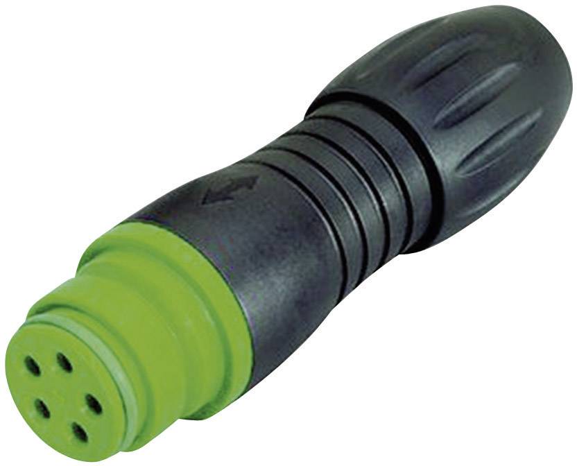 binder 99-9114-70-05 Cosse cylindrique mâle femelle, droit Nombre total de pôles: 5 Série (connecteur rond): 720 1 pc(s)