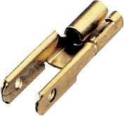 Répartiteur à languette mâle 2.8 x 0.8 mm Schlegel FD2,8 180 ° non isolé métal