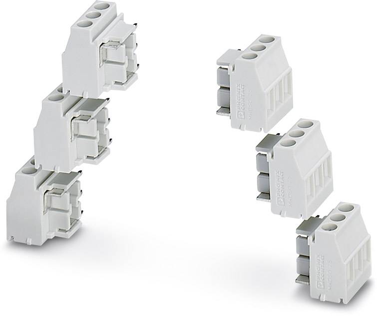 Bornier à vis Phoenix Contact MKDSO 2,5/ 3-6 SET KMGY 2713735 2.50 mm² Nombre de pôles 3 gris 1 pc(s)