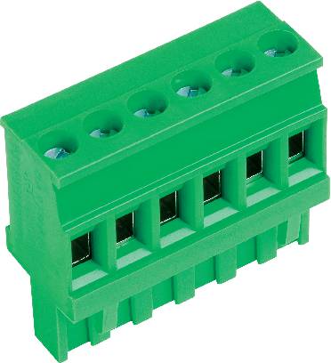 PTR Hartmann Boîtier femelle pour câble série AK(Z)1100 Nbr total de pôles 3 Pas: 5.08 mm 51100030001F