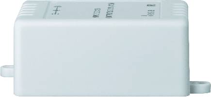 Boîte noire avec quatre lettres sur le dessus : 'A', 'C', 'L', 'U'. Design épuré, aucun autre détail visible.