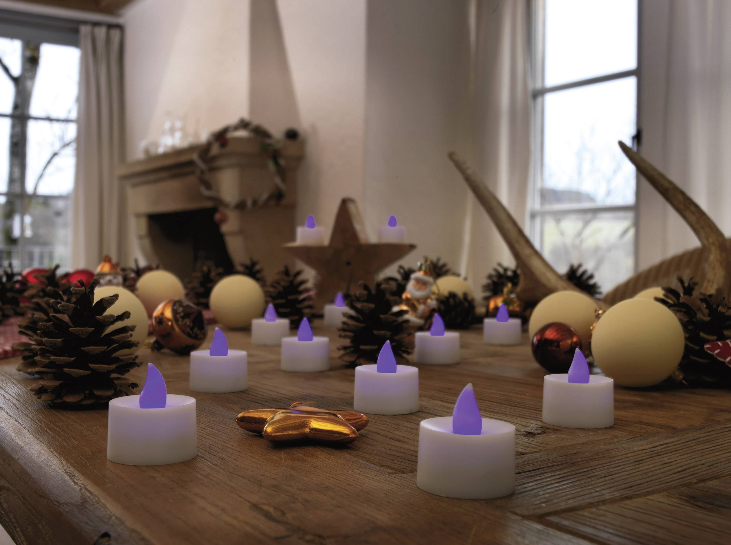 pour l'intérieur Konstsmide 1987-450 lilas LED N/A 1 pc(s)