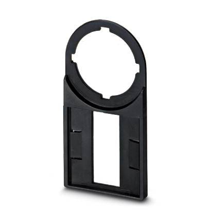Porte-étiquette Phoenix Contact CARRIER-EMP 22 (27X27) 0827449 Surface de marquage: 27 x 27 mm noir 50 pc(s)