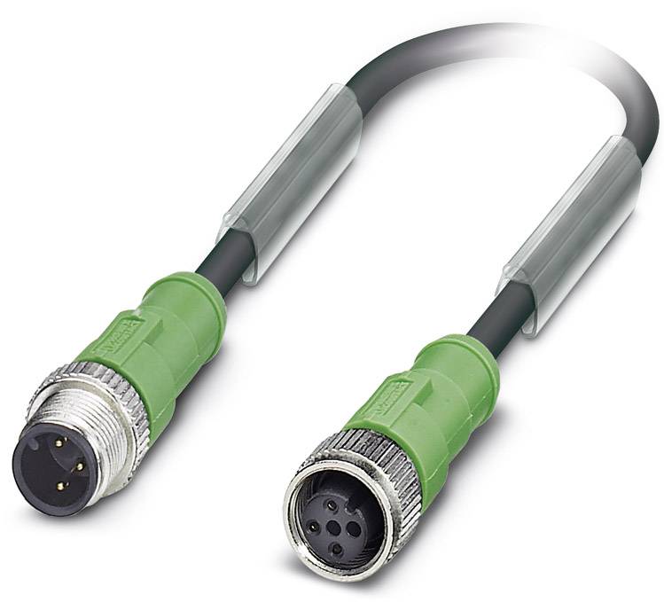 Câble pour capteurs/actionneurs Phoenix Contact SAC-3P-M12MS/1,0-PUR/M12FS 1698084 Contenu: 1 pc(s)