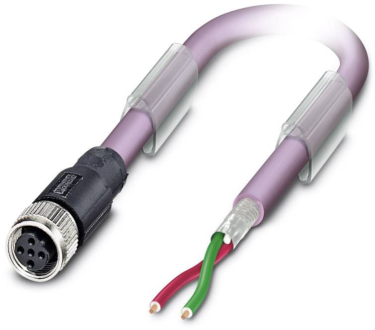 Câble préconfectionné pour bus Phoenix Contact SAC-2P- 5,0-910/M12FSB 1507308 Contenu: 1 pc(s)