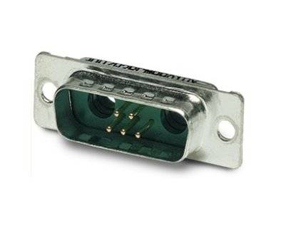 Embase SUB-D mâle 5 pôles Phoenix Contact 1688227 180 ° fût à souder 10 pc(s)