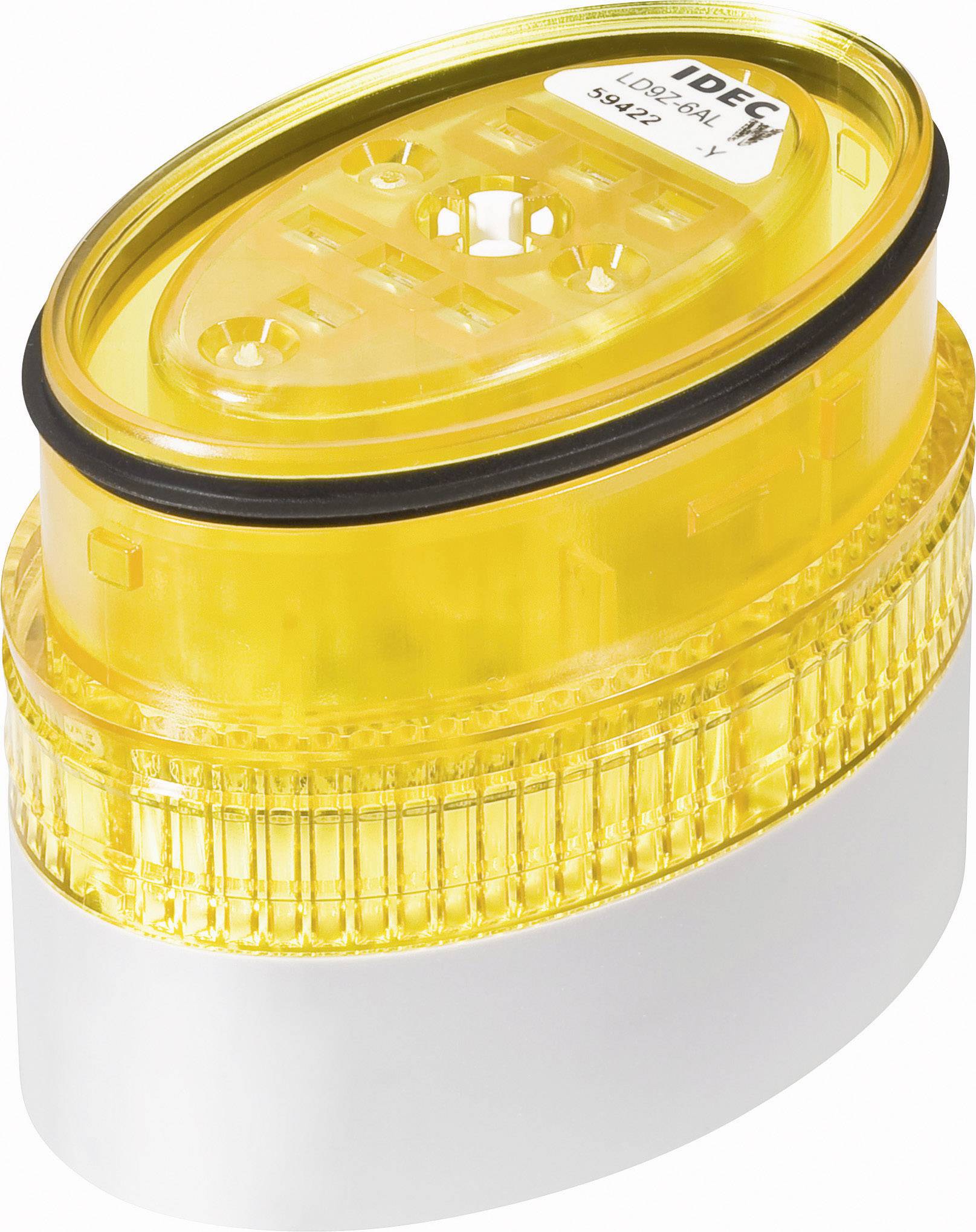 Elément de colonne de signalisation LED Idec LD9Z-6ALW-Y 24 V AC/DC lumière permanente jaune IP65 1 pc(s)
