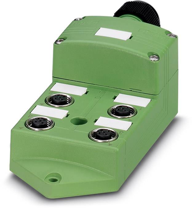 Répartiteur passif M12 filetage métal Phoenix Contact SACB-4/ 8-L-C SCO 1516797 1 pc(s)