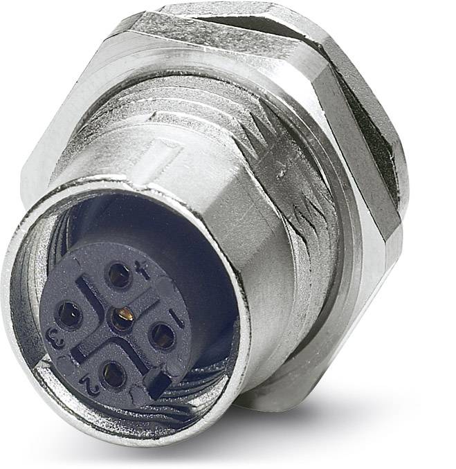 Connecteur femelle encastrable pour capteurs/actionneurs Contenu: 20 pc(s) Phoenix Contact SACC-DSI-M12FS-5CON-M16 1441778