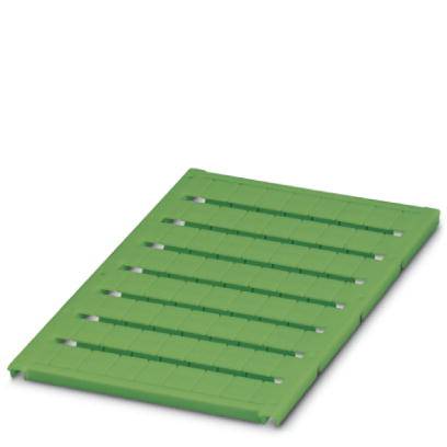 Grille en plastique vert avec des fentes parallèles, adaptée pour la ventilation ou le drainage.