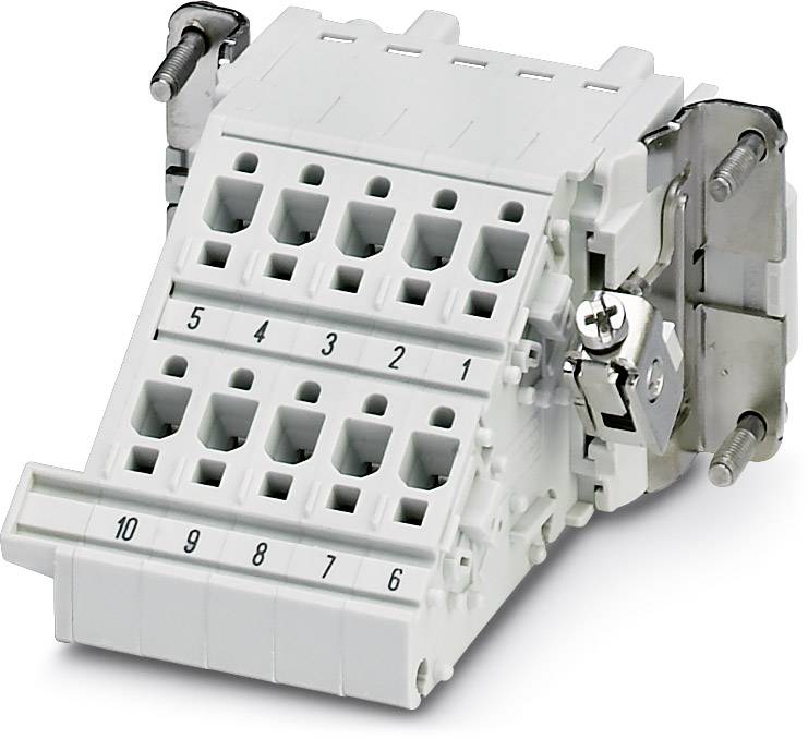 Adaptateur-bornier HC-B 10-A-DT-PEL-F Phoenix Contact Contenu: 5 pc(s)