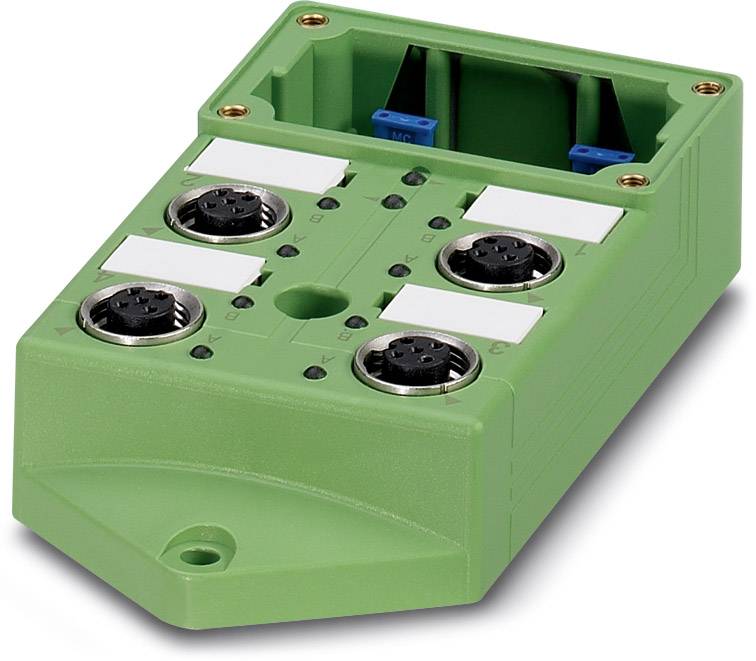 Répartiteur passif M12 filetage métal Phoenix Contact SACB-4/ 4-L-C GG SCO 1516726 1 pc(s)