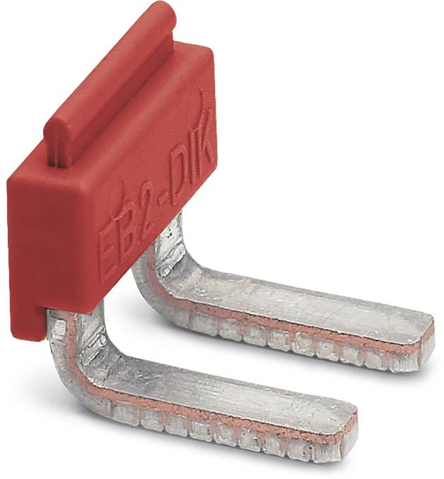 Un bouchon de sécurité rouge en métal et en plastique, généralement utilisé pour un disjoncteur électrique.