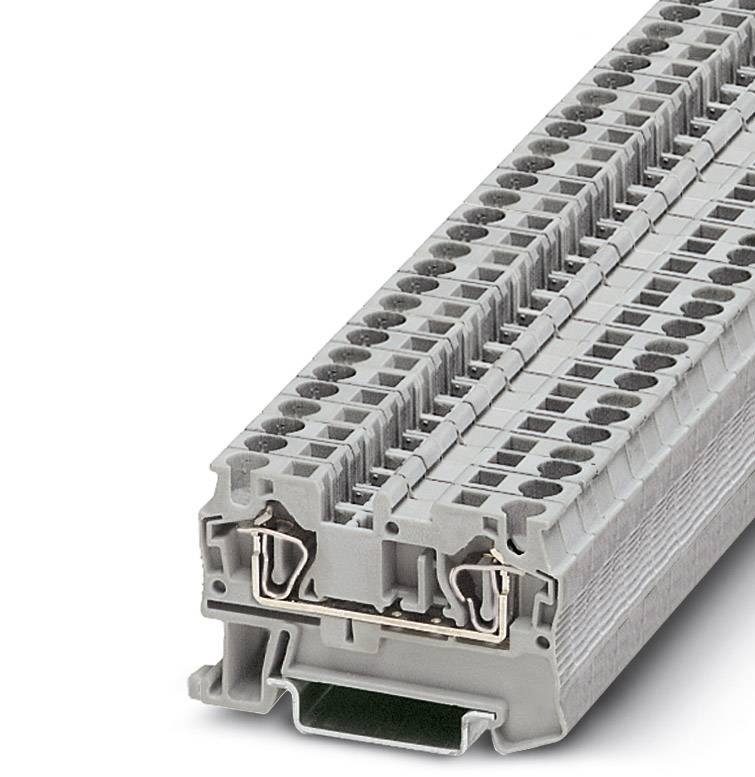 Bloc de jonction simple Phoenix Contact ST 4 WH 3037177 blanc 50 pc(s)
