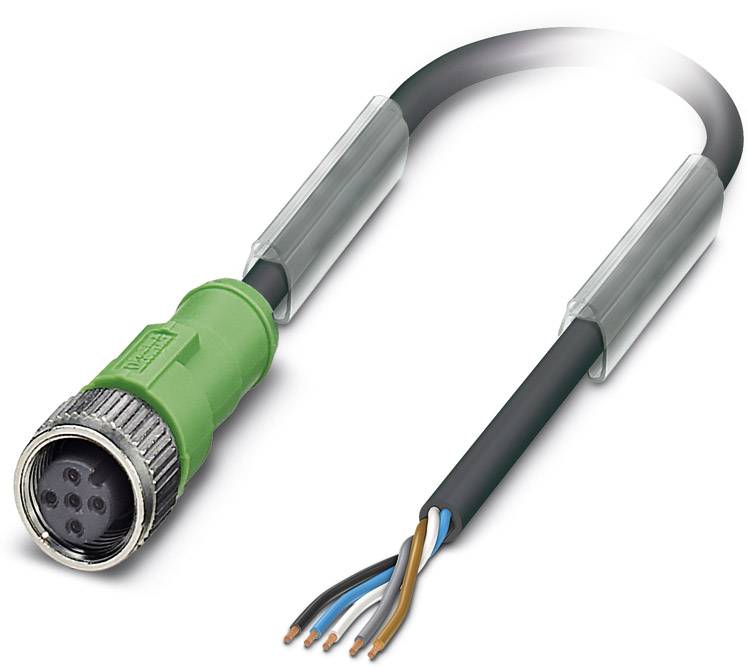 Câble pour capteurs/actionneurs Phoenix Contact SAC-5P-10,0-115/M12FS 1509128 Contenu: 1 pc(s)