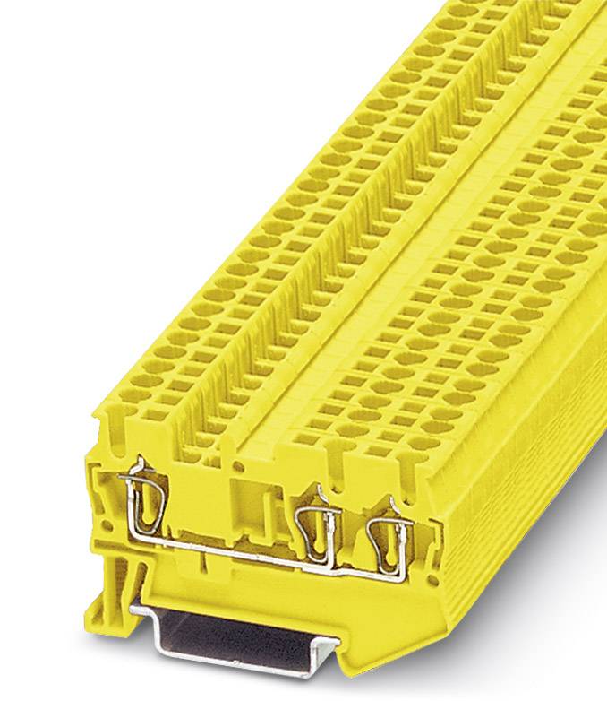 Bloc de jonction simple Phoenix Contact ST 2,5-TWIN YE 3037313 jaune 50 pc(s)