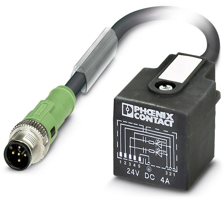 Câble pour capteurs/actionneurs Phoenix Contact SAC-5P-MS/ 3,0-PUR/AD-2L SCO 1435069 Contenu: 1 pc(s)