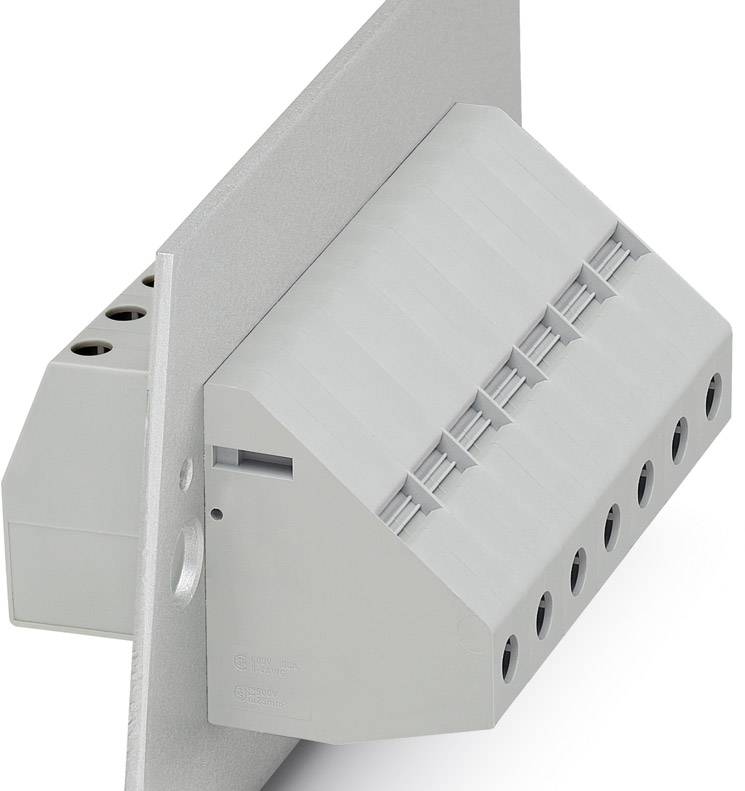Bloc de jonction de traversée Phoenix Contact HDFKV 25 0709039 gris 25 pc(s)