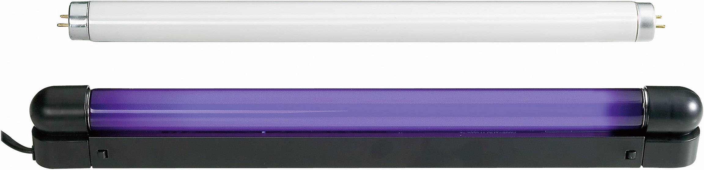 Set tube UV Eurolite 60cm Slim UV & weiß 35 mm 18 W