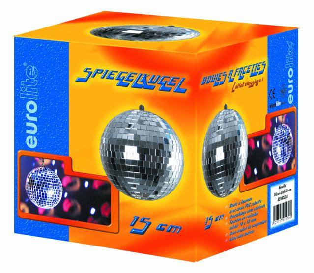 Mini-boule à facettes Eurolite 50100210 15 cm