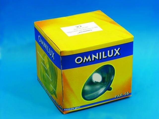 Omnilux Par-56 Lampe Ampoule halogène pour effet lumineux 230 V GX16d 500 W blanc à intensité variable