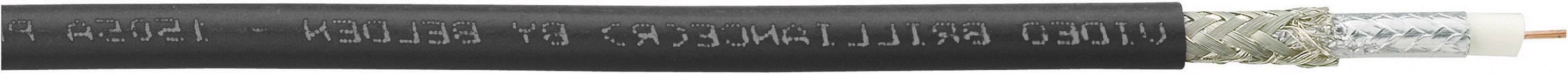 Belden 1505A Câble vidéo RG59/U noir Marchandise vendue au mètre