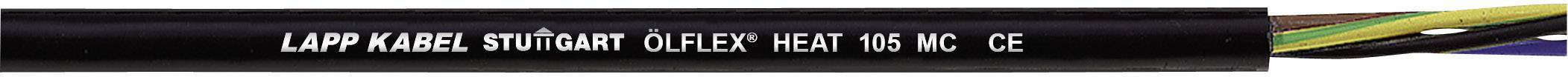 Un câble noir portant l'inscription 'Lapp Kabel ÖLFLEX HEAT 180 S16 CE' avec plusieurs conducteurs internes colorés.