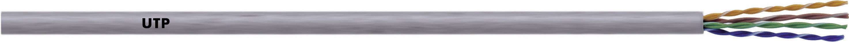 LAPP 2170125/1 Câble réseau CAT 5e U/UTP 4 x 2 x 0.2 mm² gris Marchandise vendue au mètre