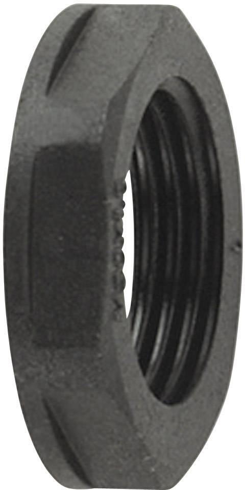 HellermannTyton 166-50145 ALPA-PG16 Contre-écrou noir