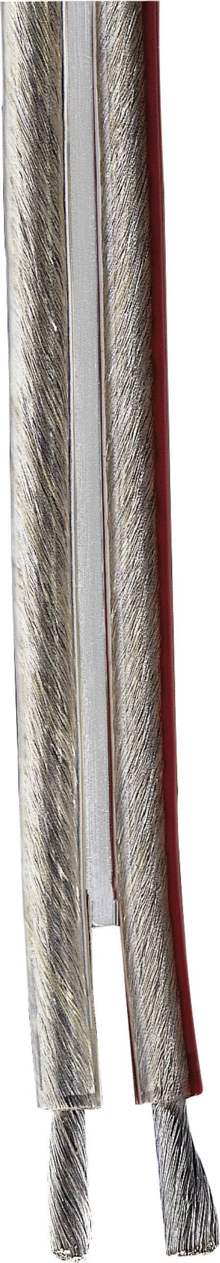 Hama 86619 Câble haut-parleur 2 x 4 mm² transparent Marchandise vendue au mètre