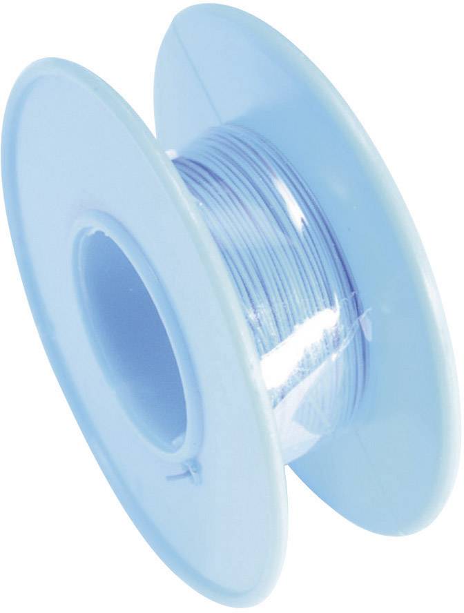 TRU COMPONENTS 1566871 Fil de bobinage Wire Wrap 1 x 0.02 mm² bleu 15 m