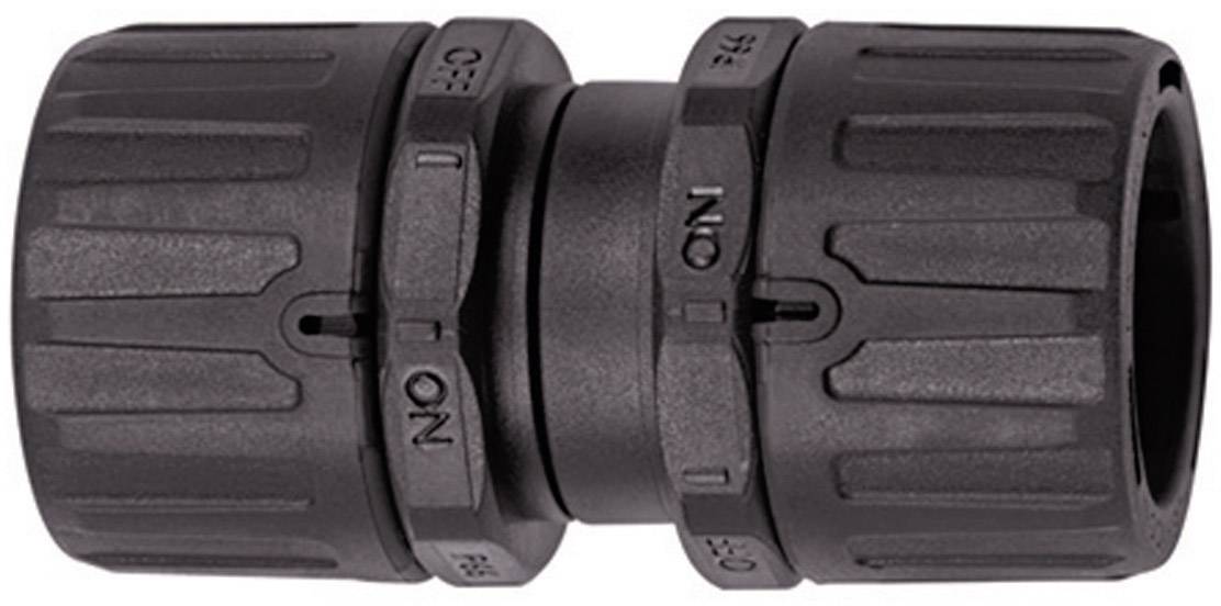 HellermannTyton 166-24602 HG28-HG28 Raccord pour gaine noir 1 pc(s)